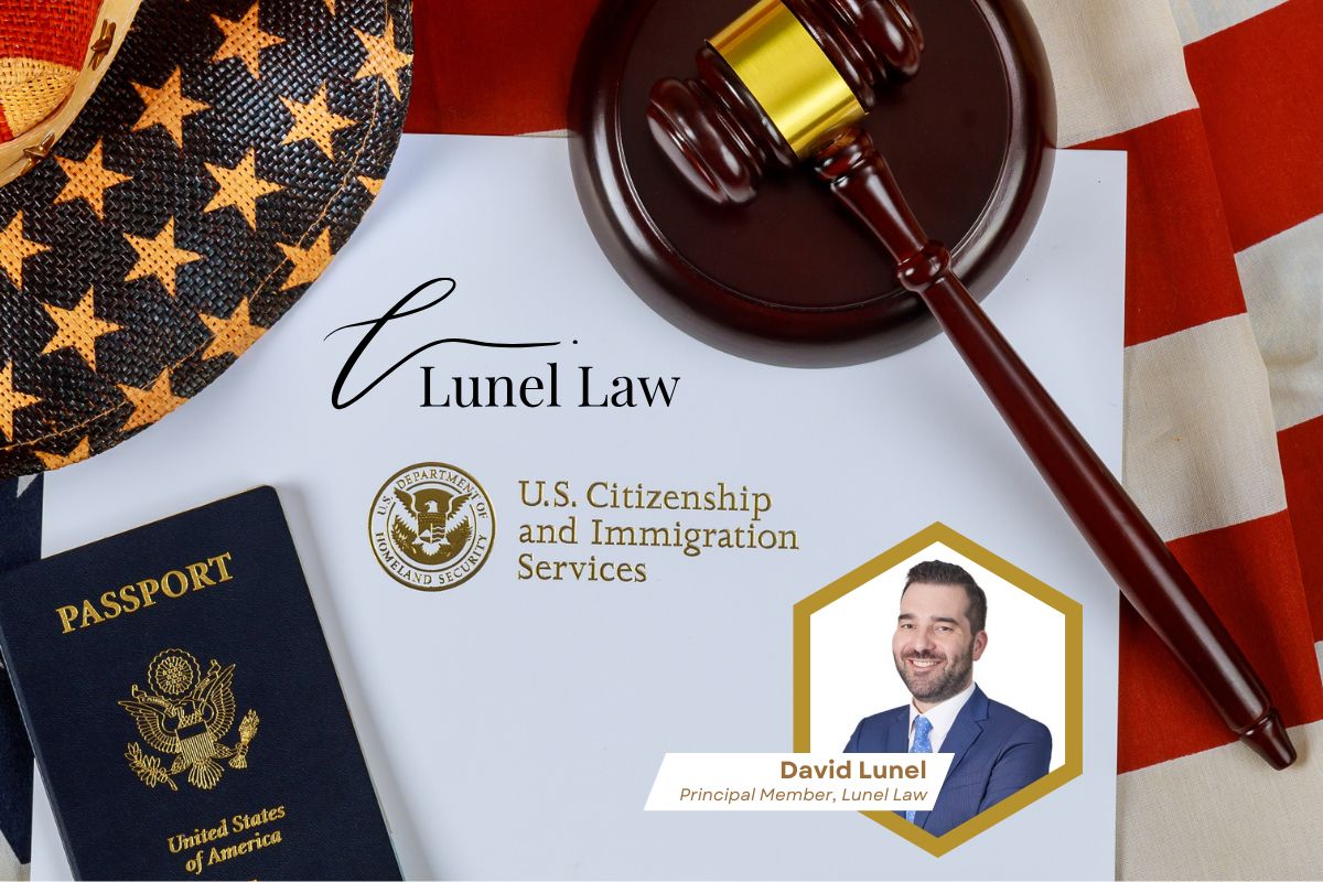 Immigration lawyer consulting with a client on a visa application